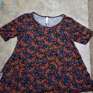 LuLaRoe ladies owl top size small